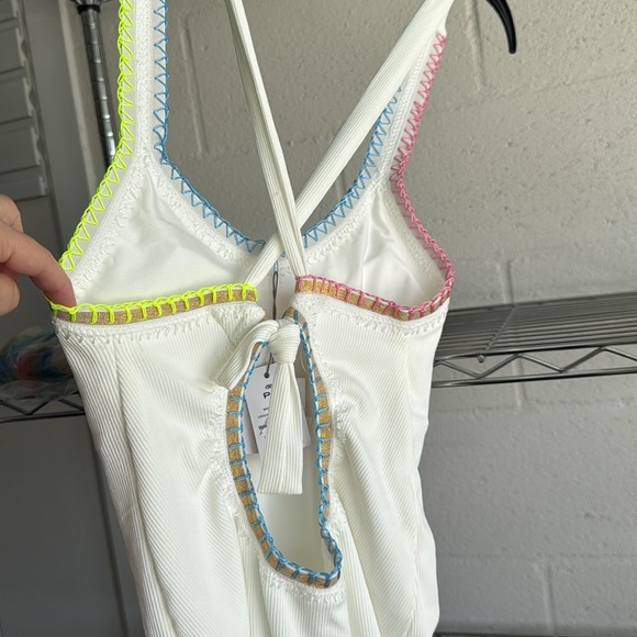 23. PQ Swim X Solange Ferrarini Crochet Trim One-Piece - Picture 2 of 3